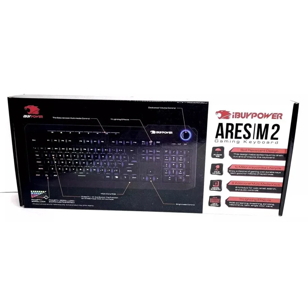 iBuyPower Ares M2 RGB Gaming‎ Keyboard